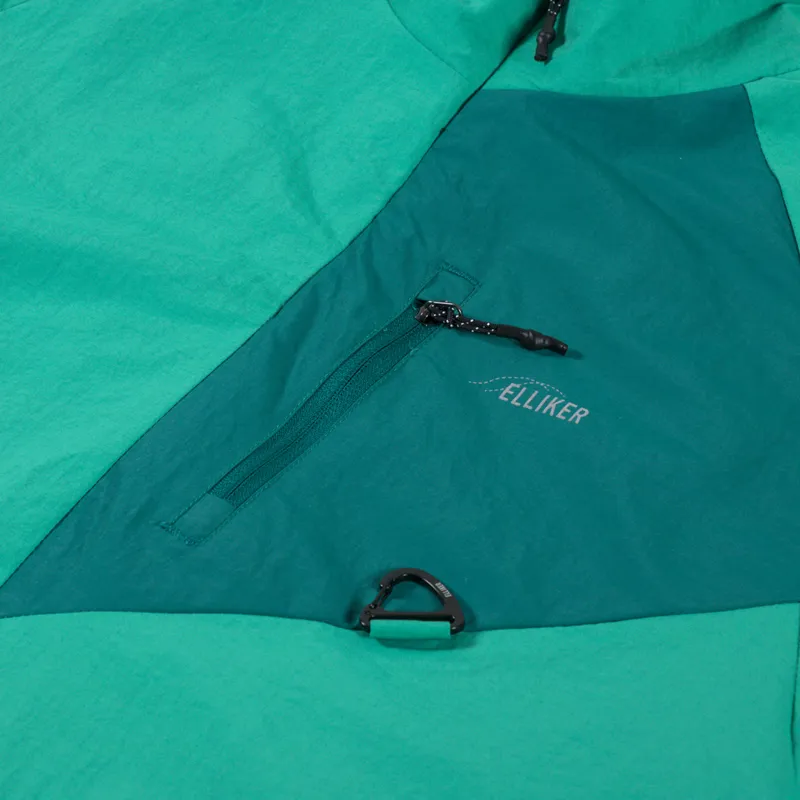 Elliker Coppa Pullover Tech Jacket Teal-6