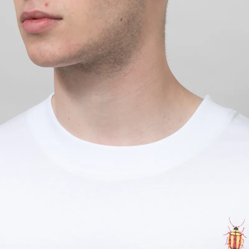 Elliker Rill Bug Print T Shirt White-4