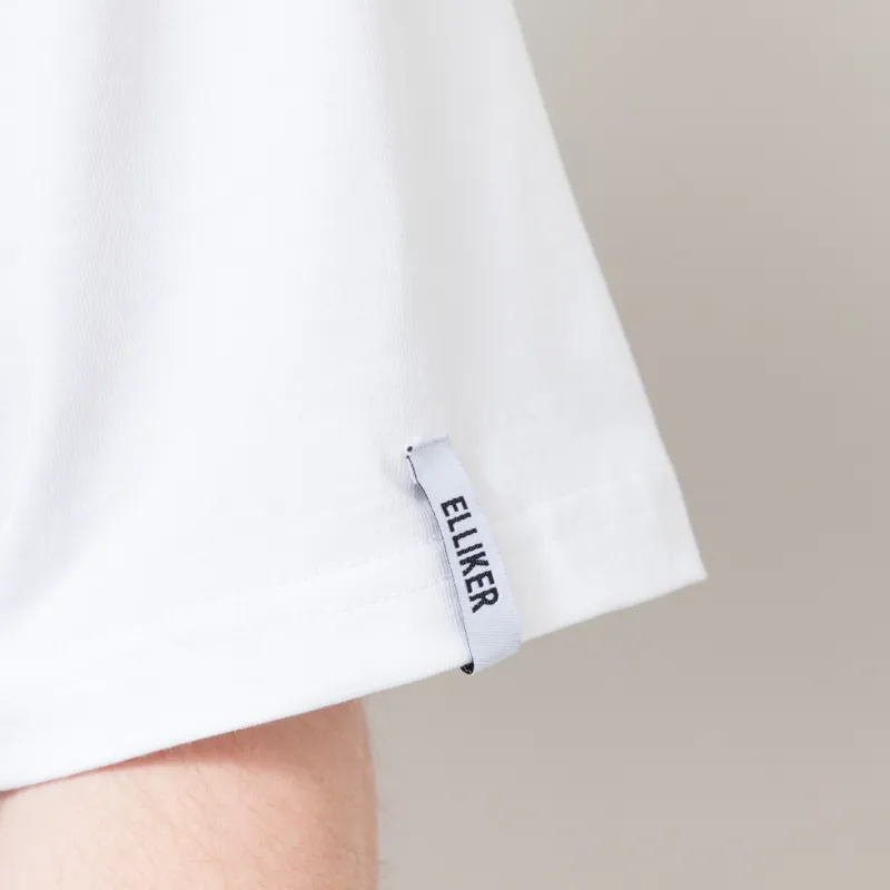 Elliker Rill Bug Print T Shirt White-6