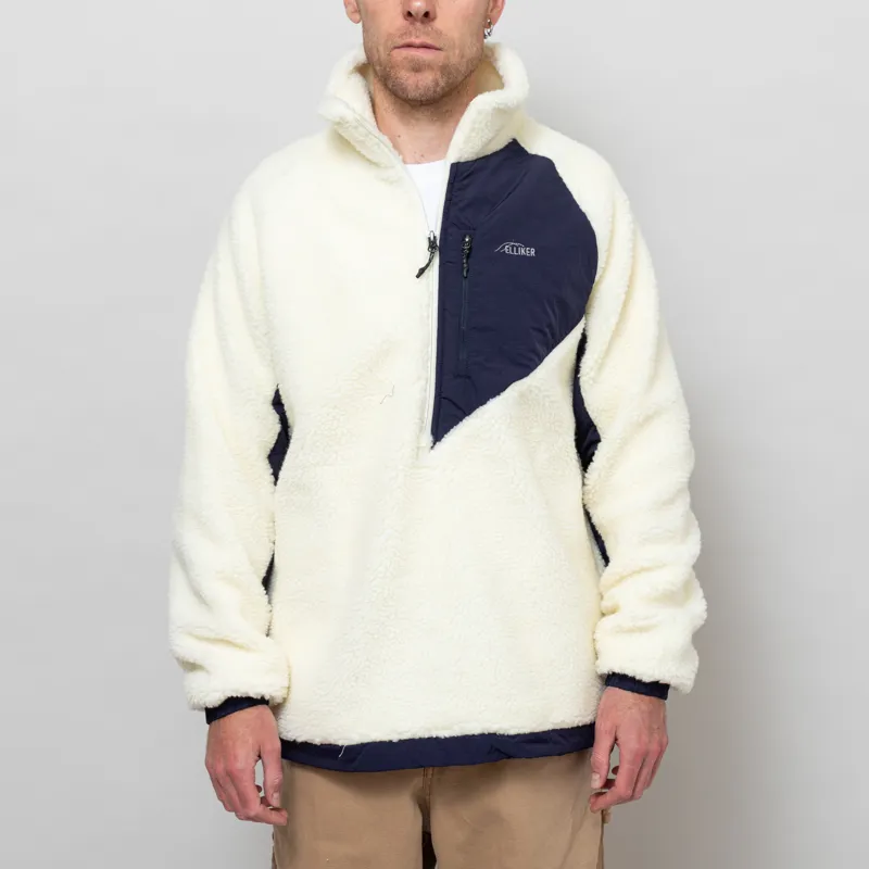 Elliker Sike Fleece Pullover Cream
