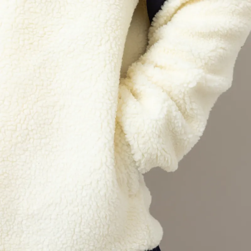 Elliker Sike Fleece Pullover Cream-12