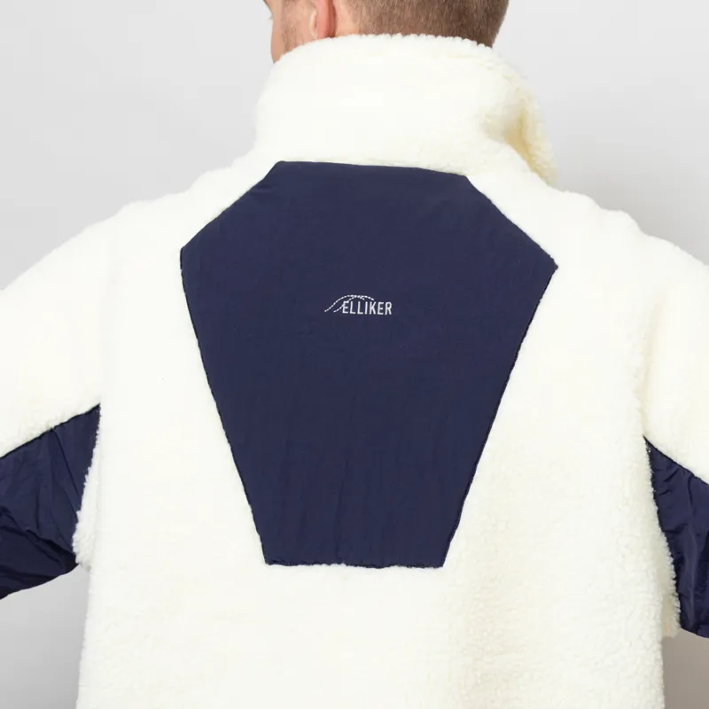 Elliker Sike Fleece Pullover Cream-8