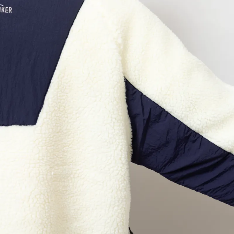 Elliker Sike Fleece Pullover Cream-9