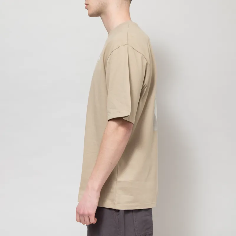 Elliker x Working Class Heroes Lumen T Shirt Taupe-2