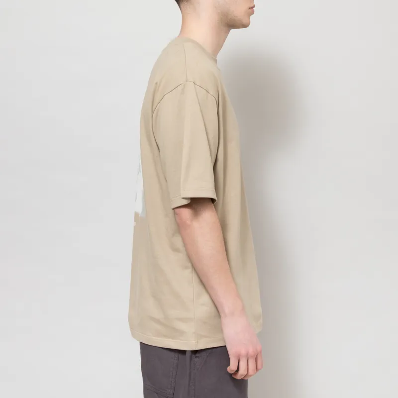 Elliker x Working Class Heroes Lumen T Shirt Taupe-6
