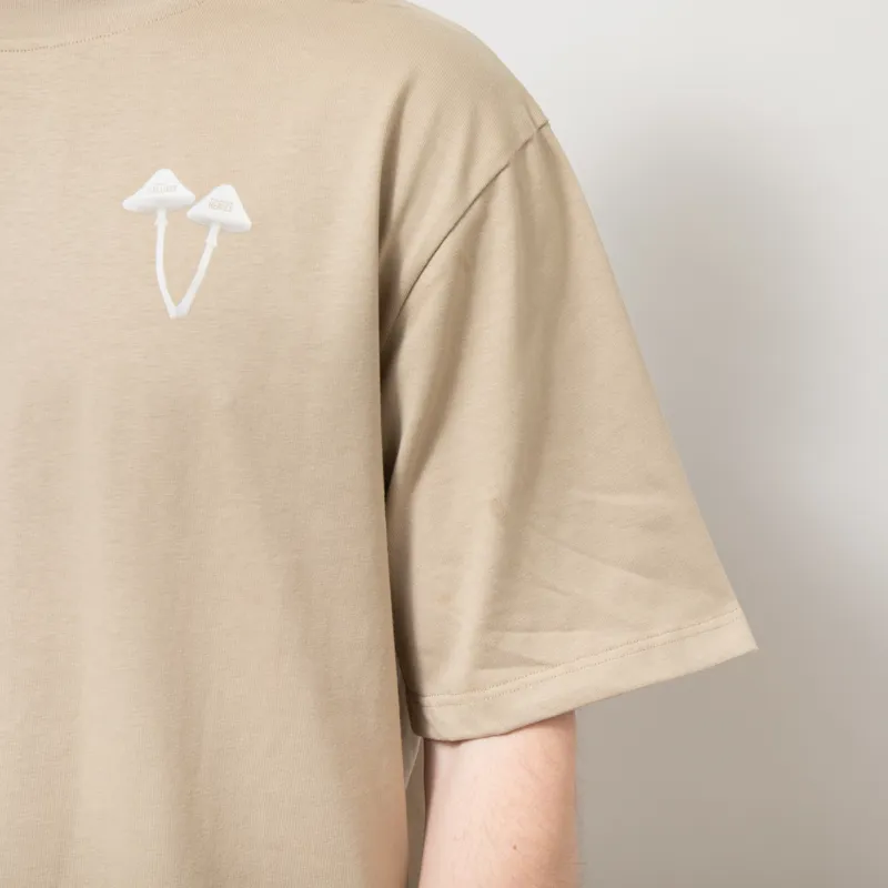 Elliker x Working Class Heroes Lumen T Shirt Taupe-8