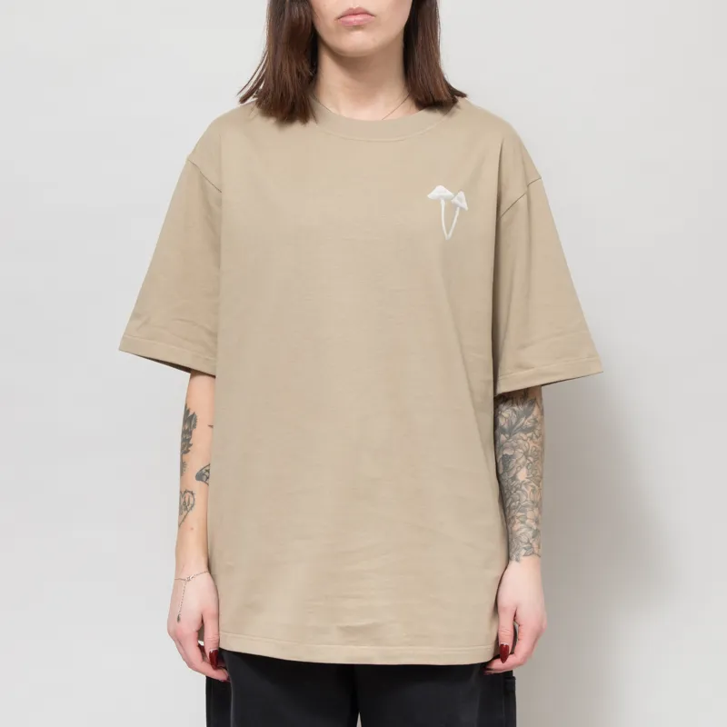 Elliker x Working Class Heroes Lumen T Shirt Taupe-5