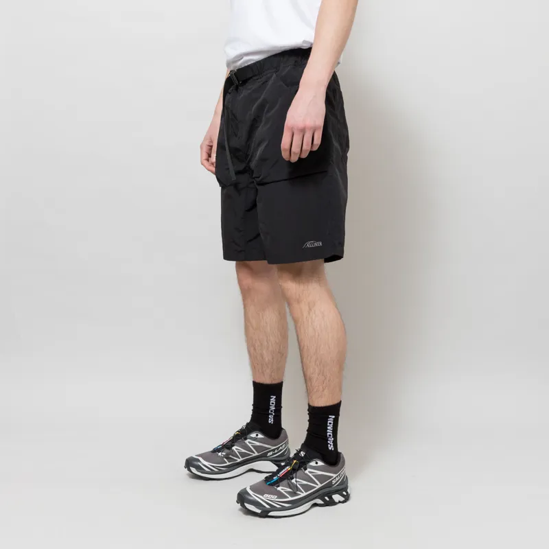 Elliker Sayer Belt Tech Shorts Black-1