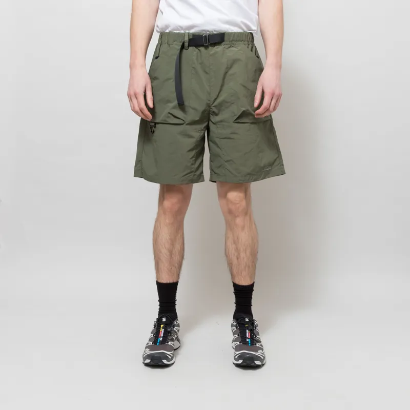 Elliker Sayer Belt Tech Shorts Khaki