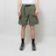 Elliker Sayer Belt Tech Shorts Khaki