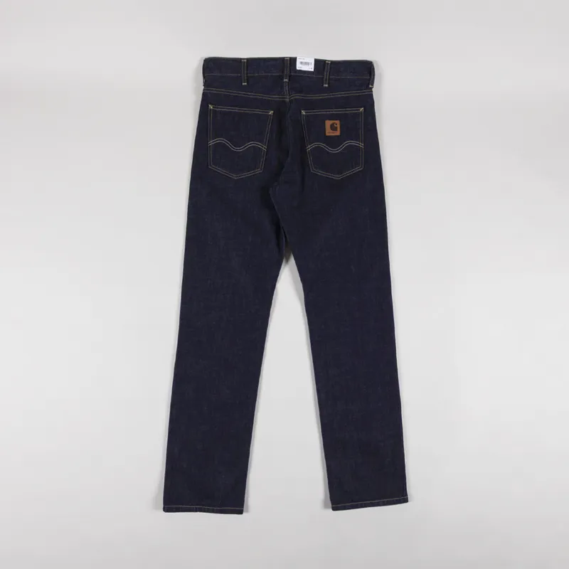 Carhartt WIP Marlow Pant Blue Rinsed Edgewood Denim 