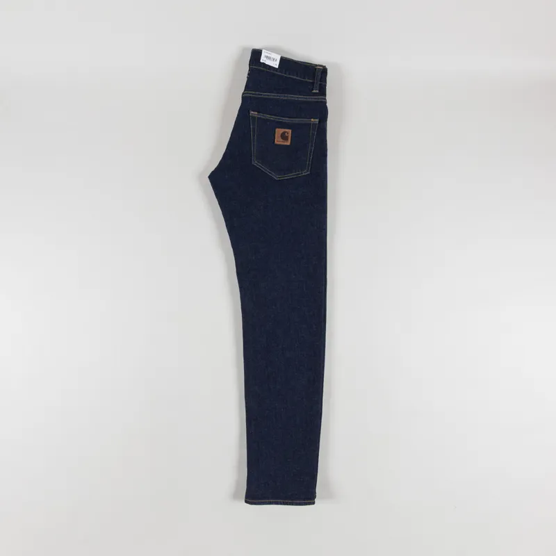 Carhartt WIP Klondike Pant Blue Rinsed Mills Denim-2