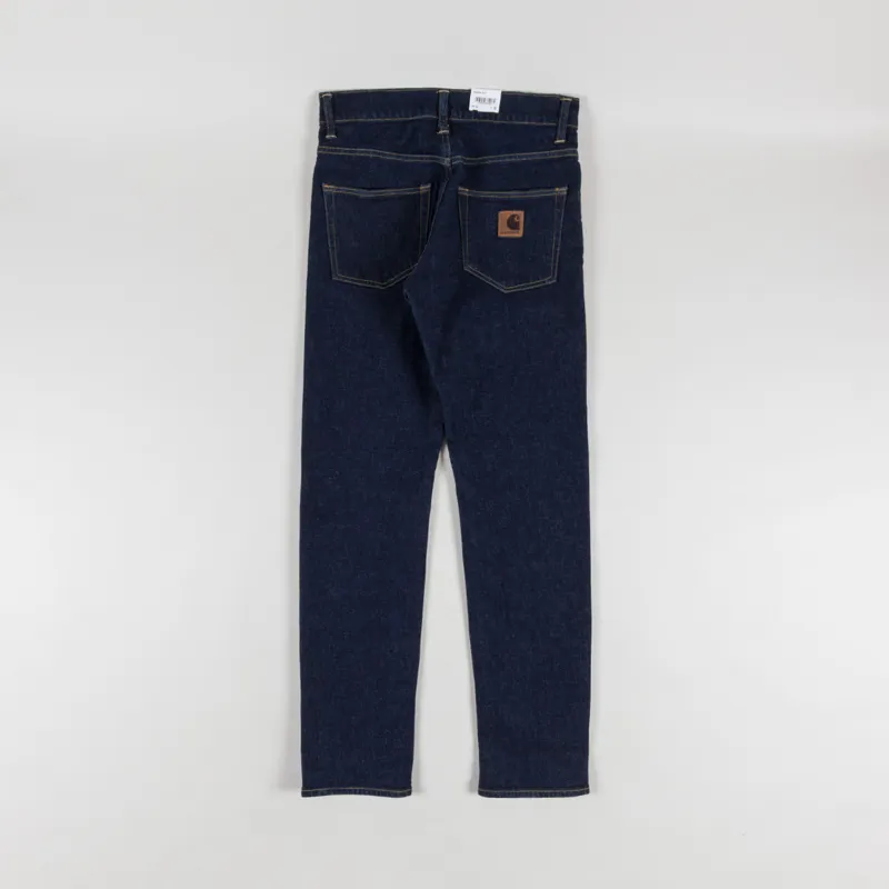 Carhartt WIP Klondike Pant Blue Rinsed Mills Denim