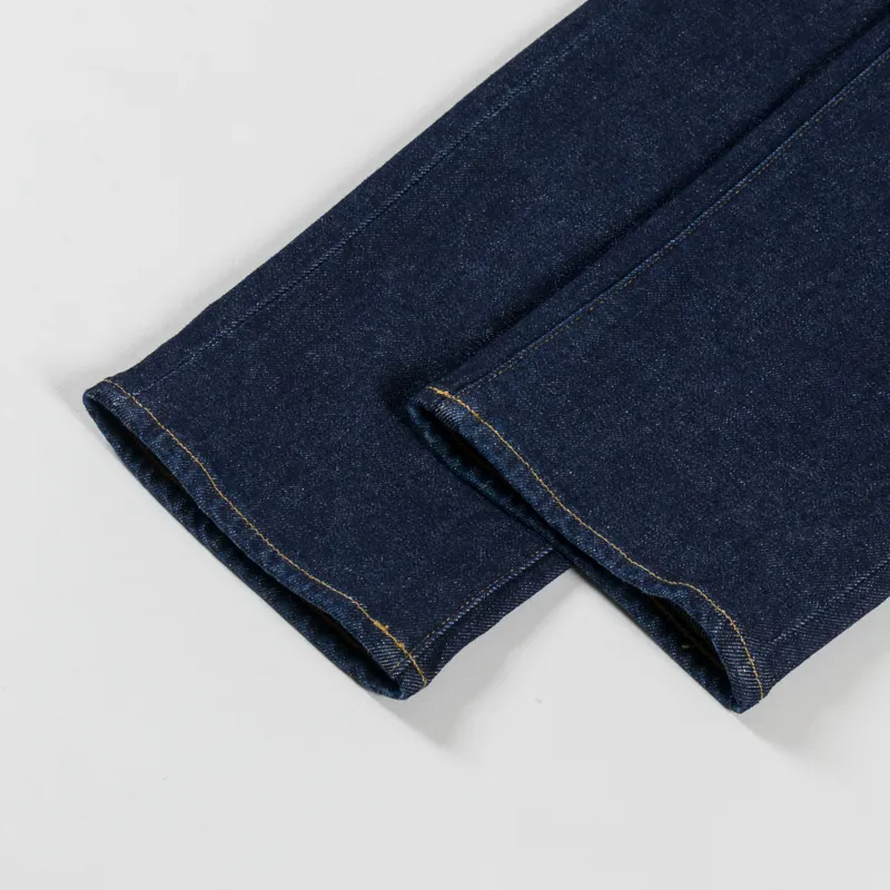 Carhartt WIP Klondike Pant Blue Rinsed Mills Denim-6