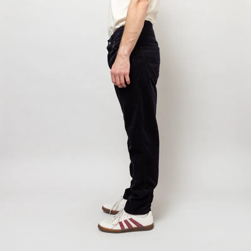 Carhartt WIP Newel Pant Dark Navy Coventry Corduroy-2