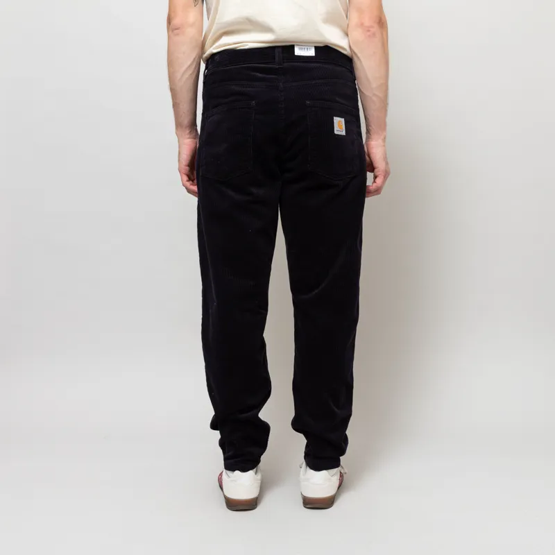 Carhartt WIP Newel Pant Dark Navy Coventry Corduroy-3
