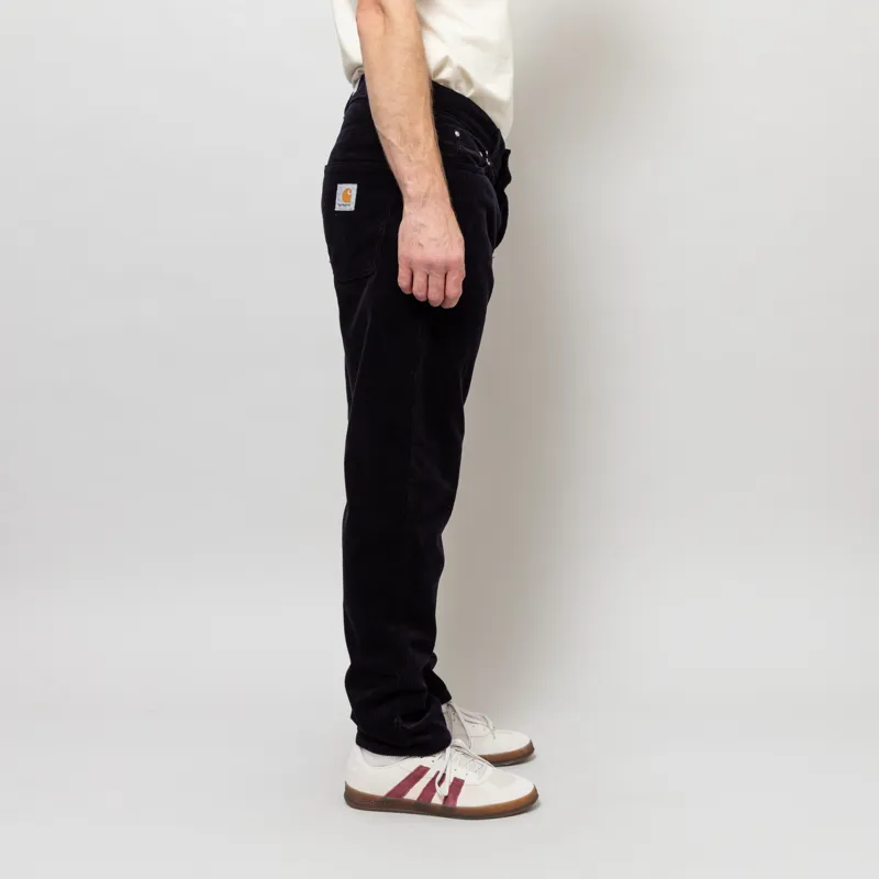 Carhartt WIP Newel Pant Dark Navy Coventry Corduroy-4