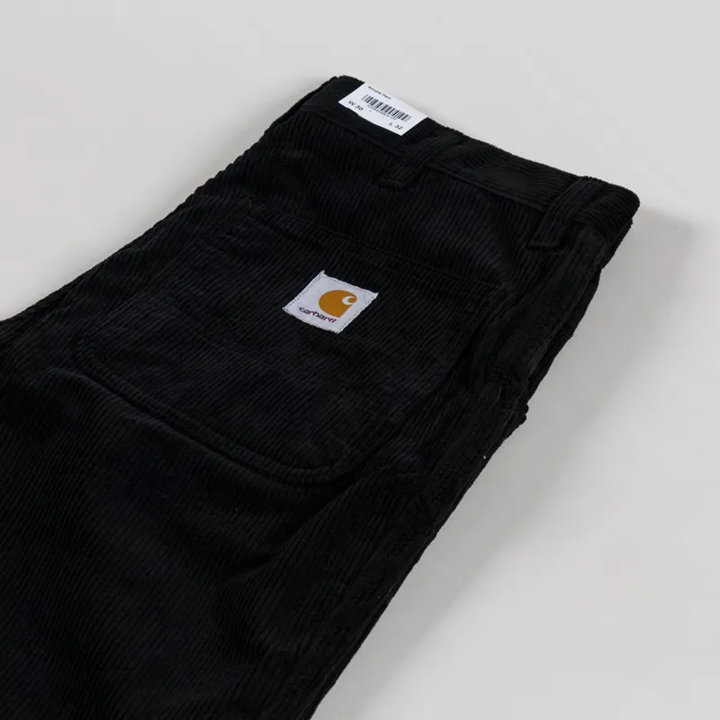 Carhartt WIP Simple Pant Black Rinsed Corduroy-5
