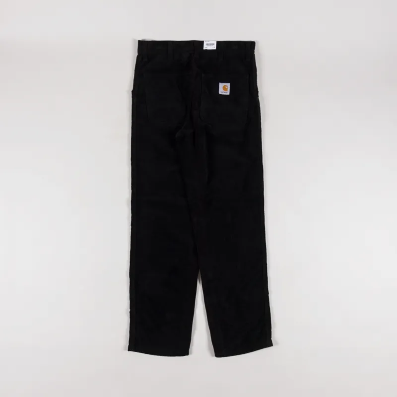 Carhartt WIP Simple Pant Black Rinsed Corduroy