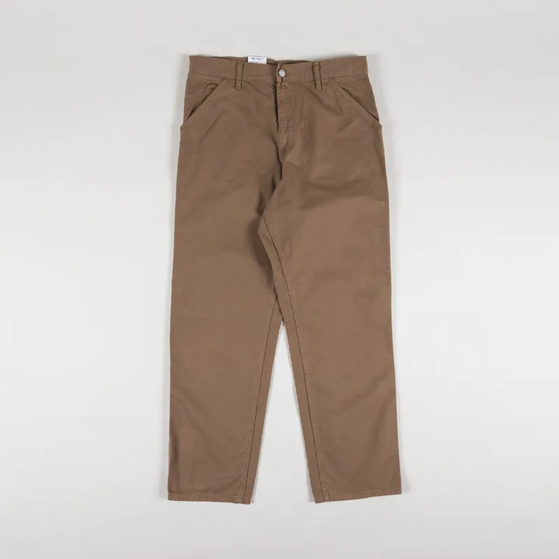 Carhartt WIP Single Knee Pant Buffalo Newcomb Drill-1