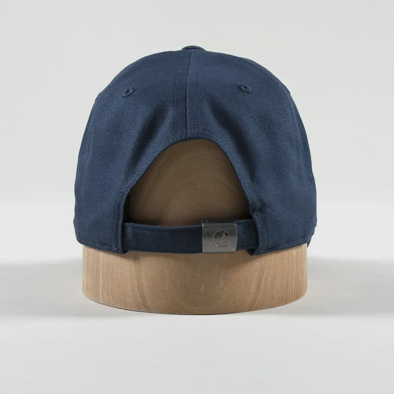 Carhartt WIP Canvas Script Cap Squid Salt -3
