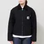 Carhartt WIP Womens OG Detroit Jacket Black Rinsed