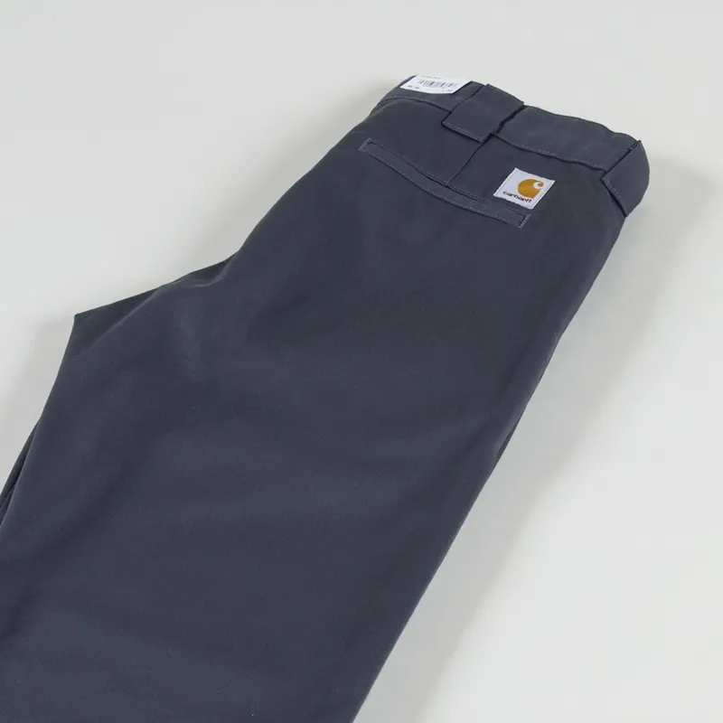 Carhartt WIP Master Pant Zeus Rinsed Denison Twill-5