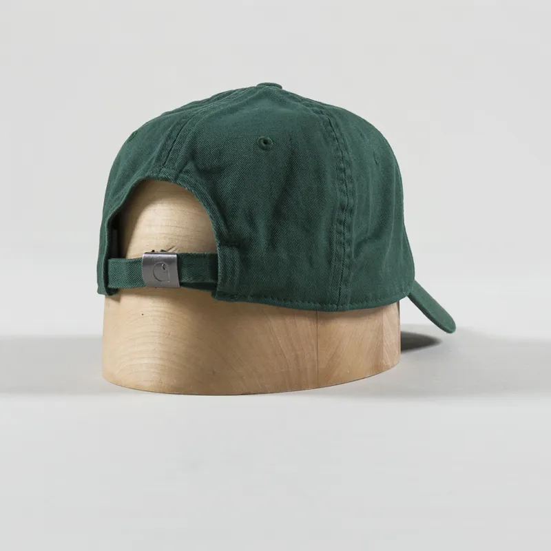 Carhartt WIP Madison Logo Cap Chervil White-3