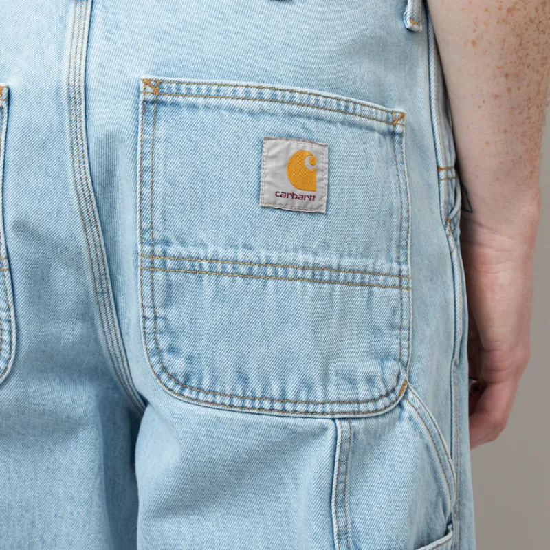 Carhartt WIP Single Knee Pant Blue Heavy Stone Bleached-7