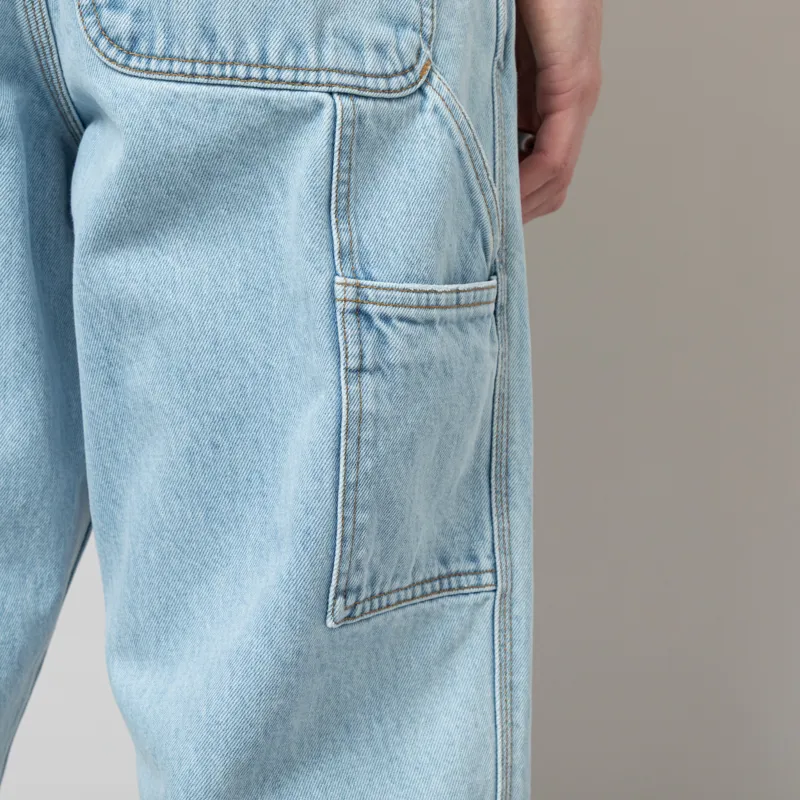 Carhartt WIP Single Knee Pant Blue Heavy Stone Bleached-5