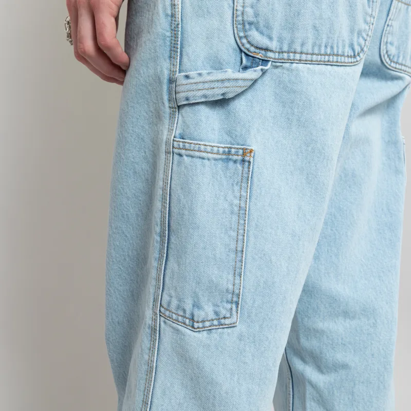 Carhartt WIP Single Knee Pant Blue Heavy Stone Bleached-6