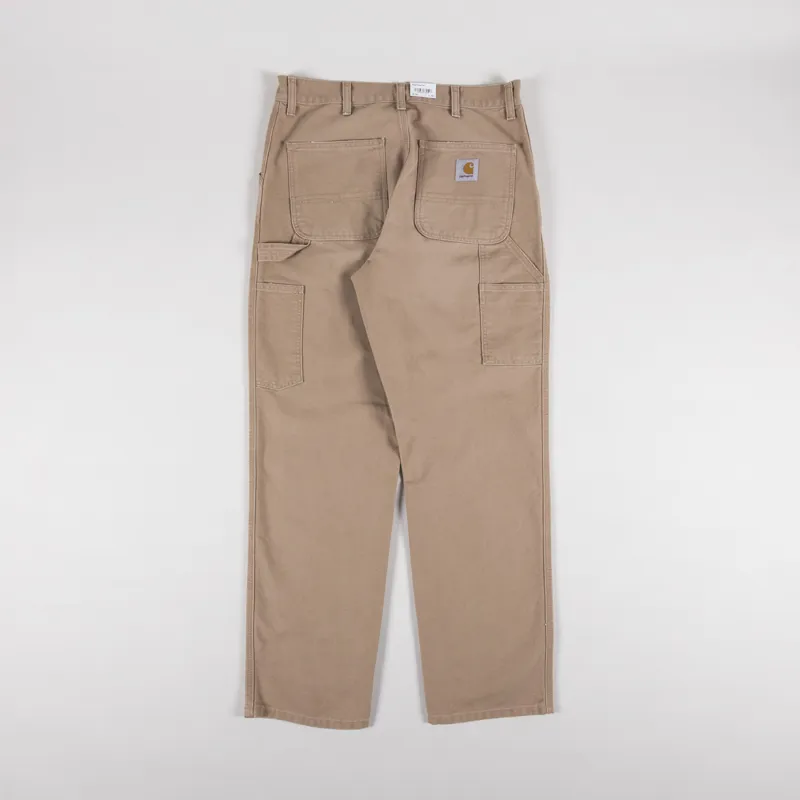 Carhartt WIP Single Knee Pant Peanut Aged Dearborn Canvas