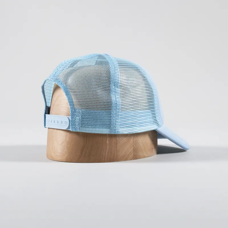 Carhartt WIP Signature Trucker Cap Misty Sky White-3
