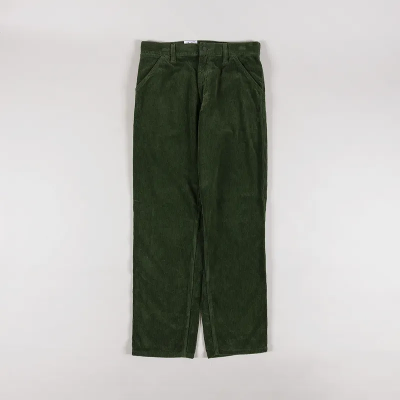 Carhartt WIP Simple Pant Tarragon Rinsed Corduroy-1