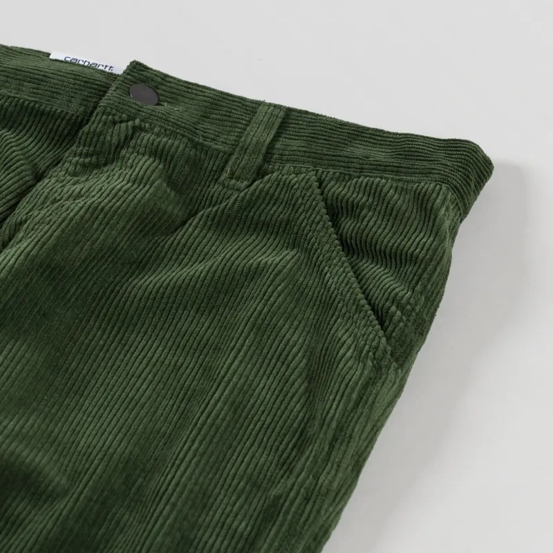 Carhartt WIP Simple Pant Tarragon Rinsed Corduroy-6