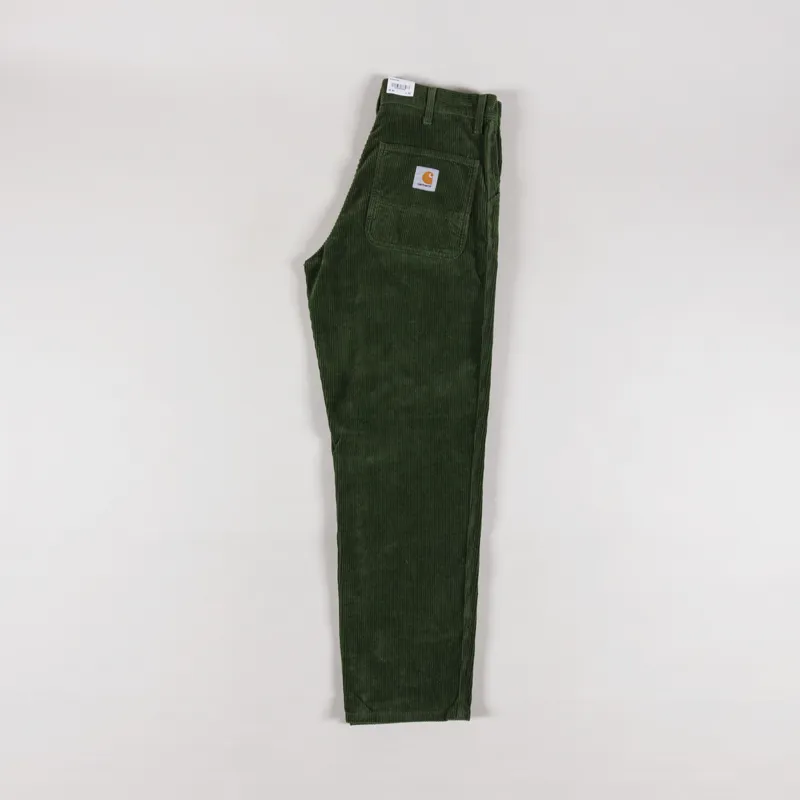 Carhartt WIP Simple Pant Tarragon Rinsed Corduroy-2