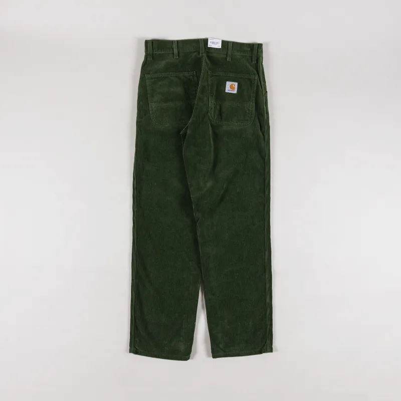 Carhartt WIP Simple Pant Tarragon Rinsed Corduroy