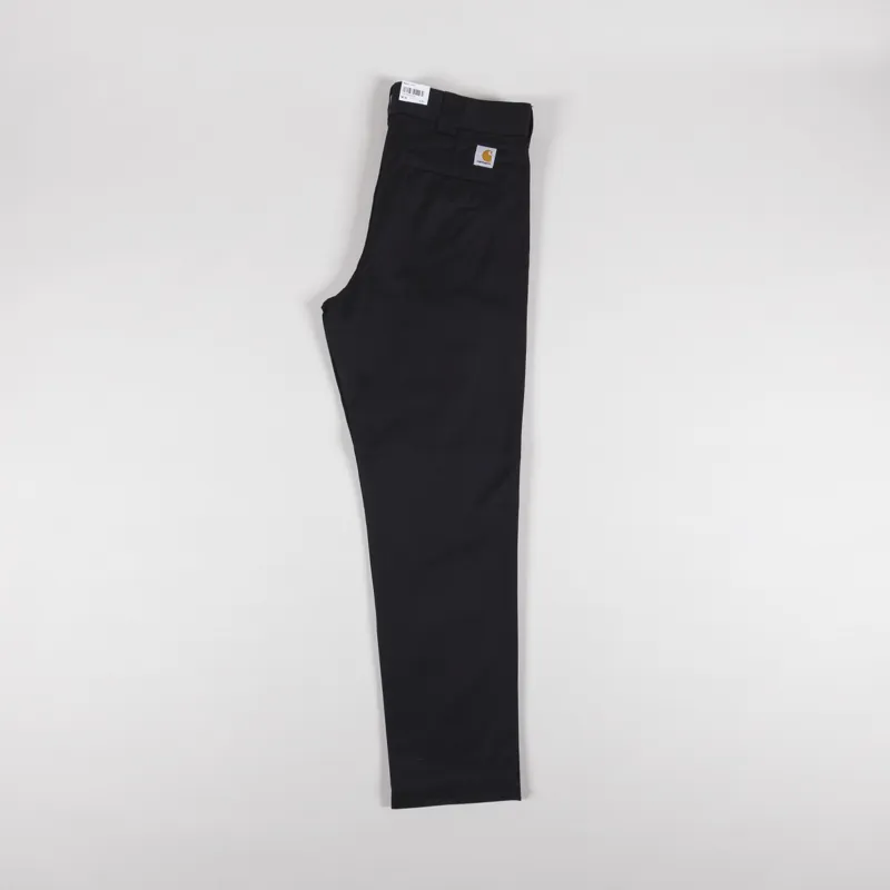 Carhartt WIP Master Pant Black Rinsed Denison Twill-2
