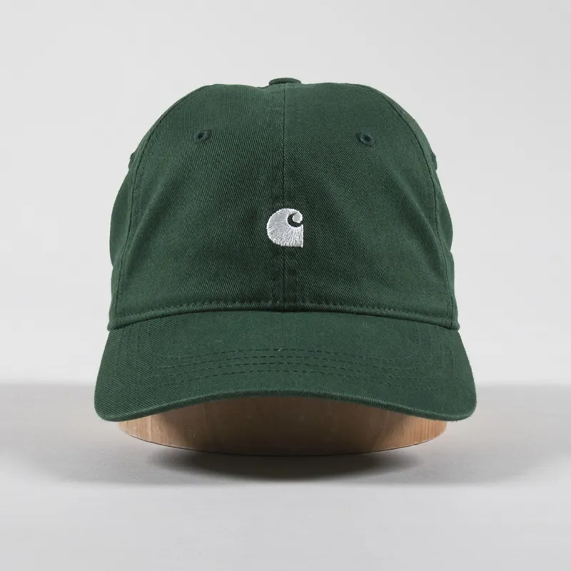 Carhartt WIP Madison Logo Cap Sycamore Tree Wax-1