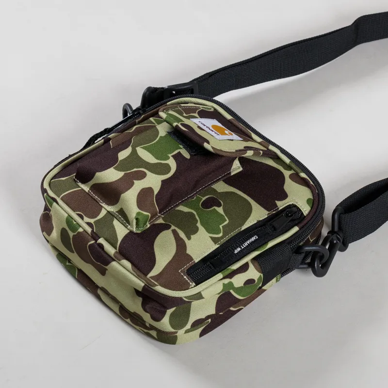 Carhartt WIP Essentials Bag Small Camo Duck Green-3