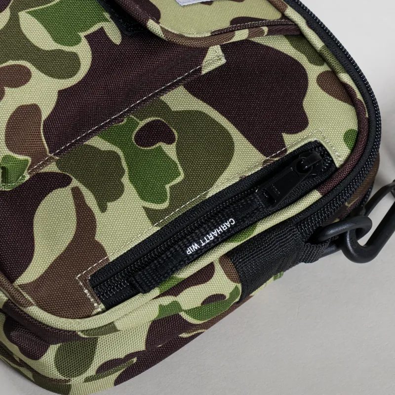 Carhartt WIP Essentials Bag Small Camo Duck Green-7