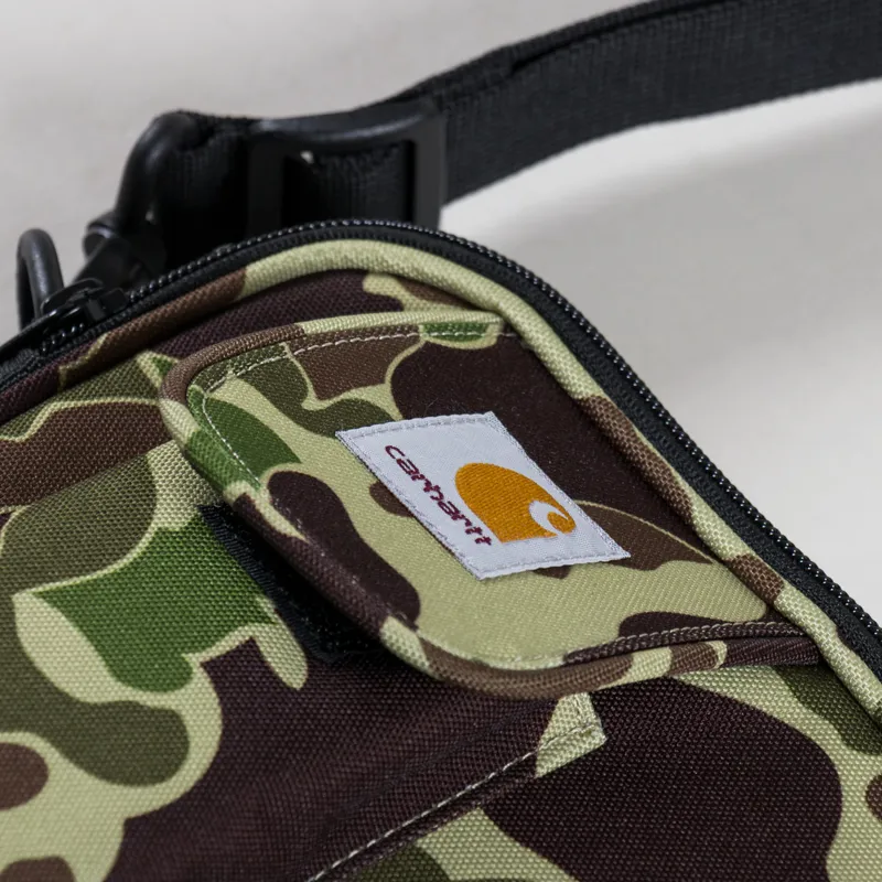 Carhartt WIP Essentials Bag Small Camo Duck Green-5