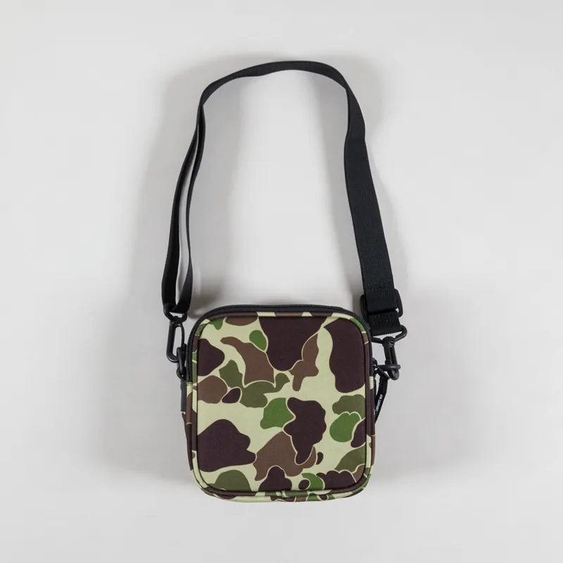 Carhartt WIP Essentials Bag Small Camo Duck Green-1