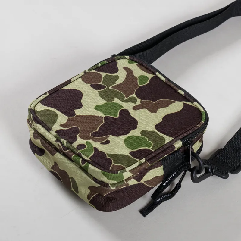 Carhartt WIP Essentials Bag Small Camo Duck Green-4