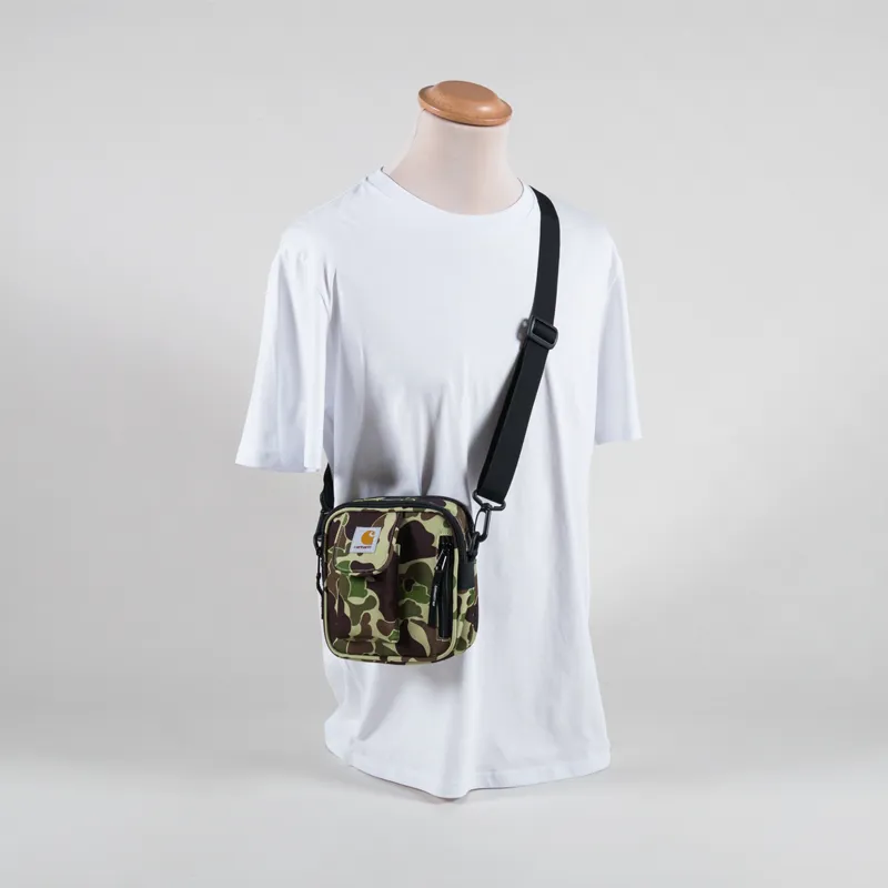 Carhartt WIP Essentials Bag Small Camo Duck Green-2
