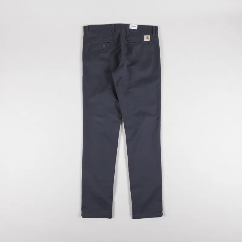 Carhartt WIP Sid Pant Graphite Lamar Stretch Twill