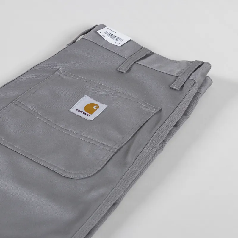 Carhartt WIP Simple Pant Misty Grey Rinsed-5