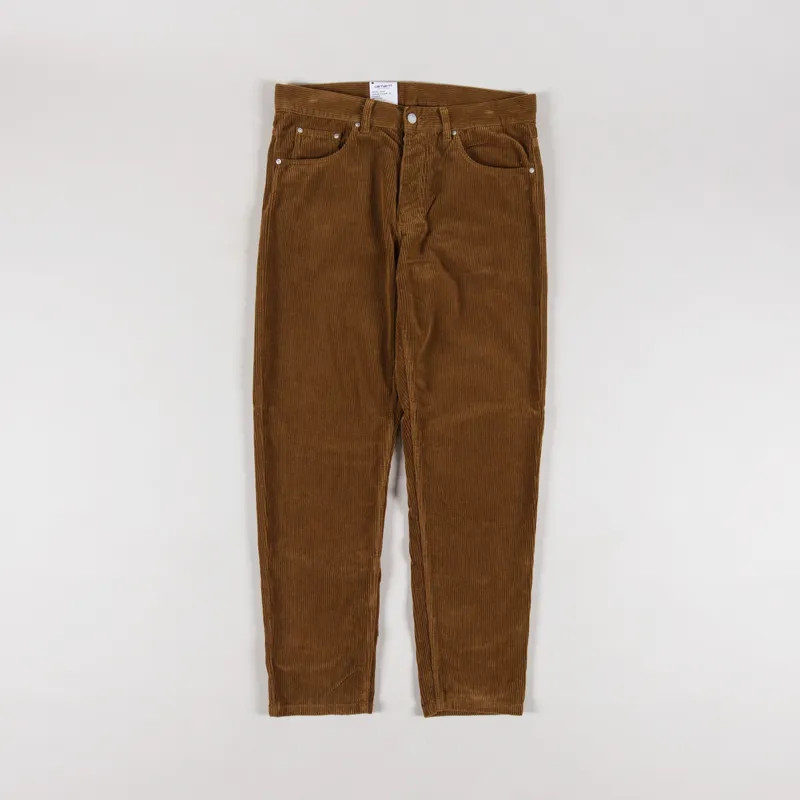Carhartt WIP Newel Pant Deep H Brown Coventry Corduroy-1