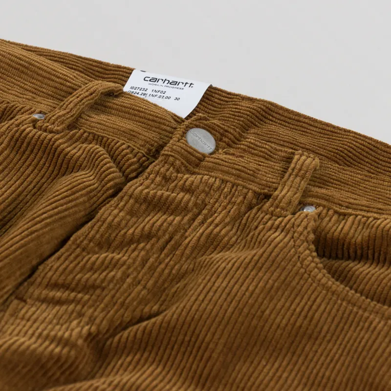 Carhartt WIP Newel Pant Deep H Brown Coventry Corduroy-10