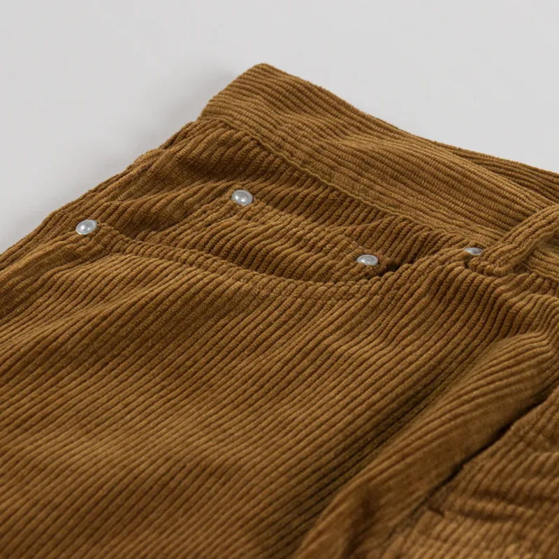 Carhartt WIP Newel Pant Deep H Brown Coventry Corduroy-11